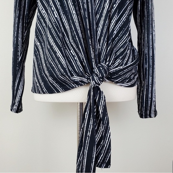 ASTR The Label Striped Ruched Tie
Front Top Size Small - Picture 7 of 10